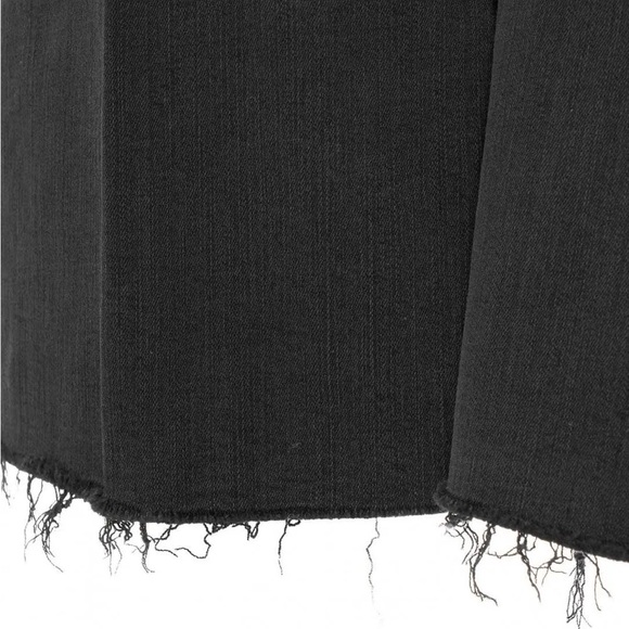 MOTHER- Tomcat Roller High Rise Fray Hem Jeans in Dancing In The Moonlight - Picture 5 of 7